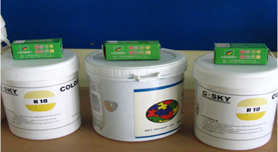 工廠水性乳膠漆色漿廠家賦彩