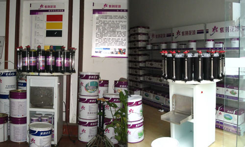 賦彩塗料專用調色機廠家