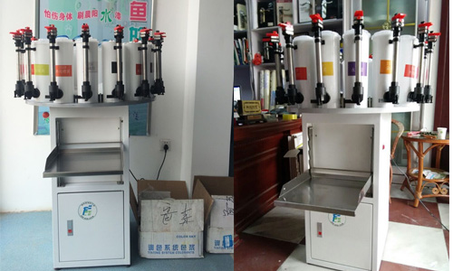 外牆塗料調色機