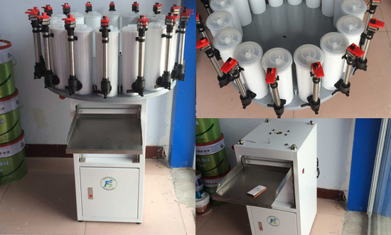 濟南賦彩牆漆調色機