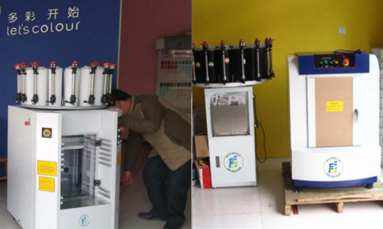 全自動乳膠漆混勻機 全自動乳膠漆混勻機