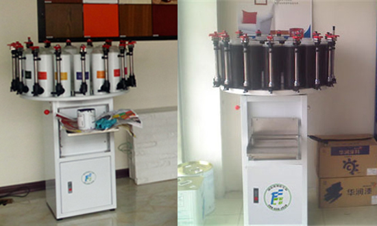 電腦牆漆（qī）調色機