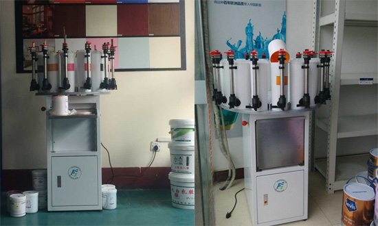 牆漆乳膠漆（qī）調色機