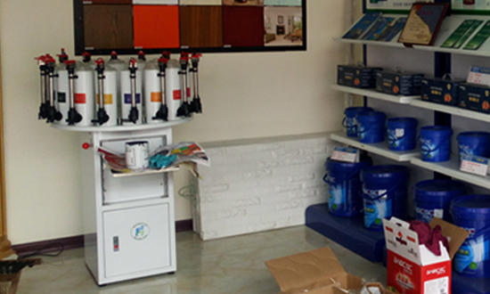 塗料半自動調色機器 塗料半自動調色機器(qì)