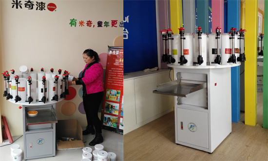 水性塗料電腦調色機