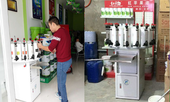 水性乳膠漆半自動調色（sè）設備（bèi）