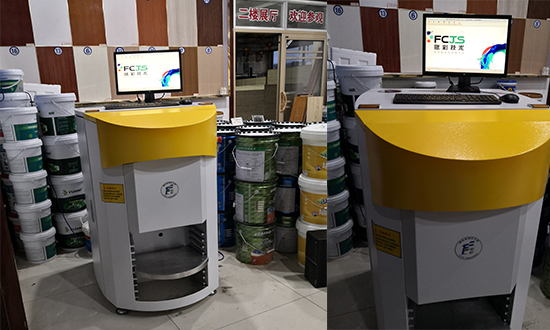 濱州大寶(bǎo)漆電腦調色機-老(lǎo)用戶再次(cì)選擇賦(fù)彩 濱州大寶漆電腦調色機-老用戶再次選擇賦彩