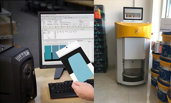 塗料分光測色（sè）計使用，選賦彩_包教包（bāo）會