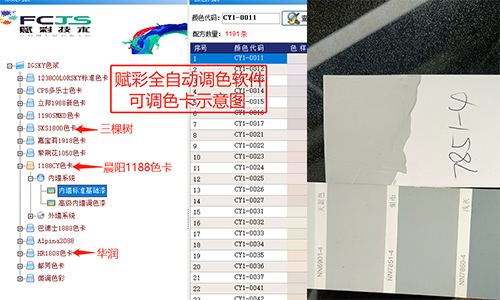 乳膠漆調色，晨（chén）陽調色機改造方案
