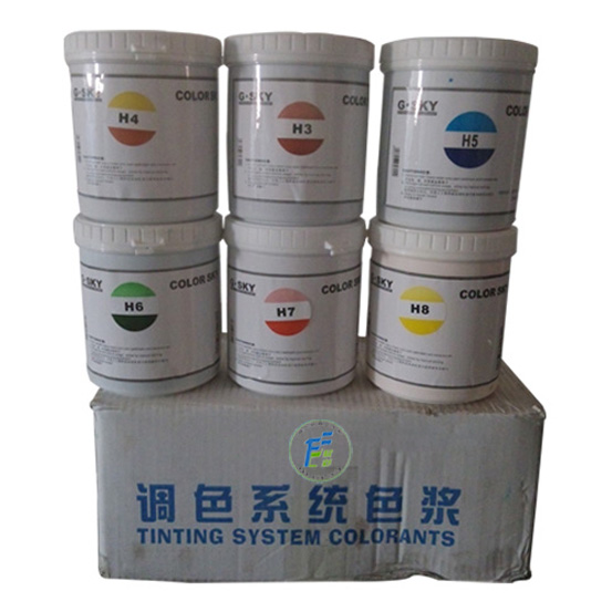 乳膠漆水性機用色漿 乳(rǔ)膠漆(qī)水性機用色漿