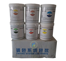乳膠漆水性機（jī）用色漿
