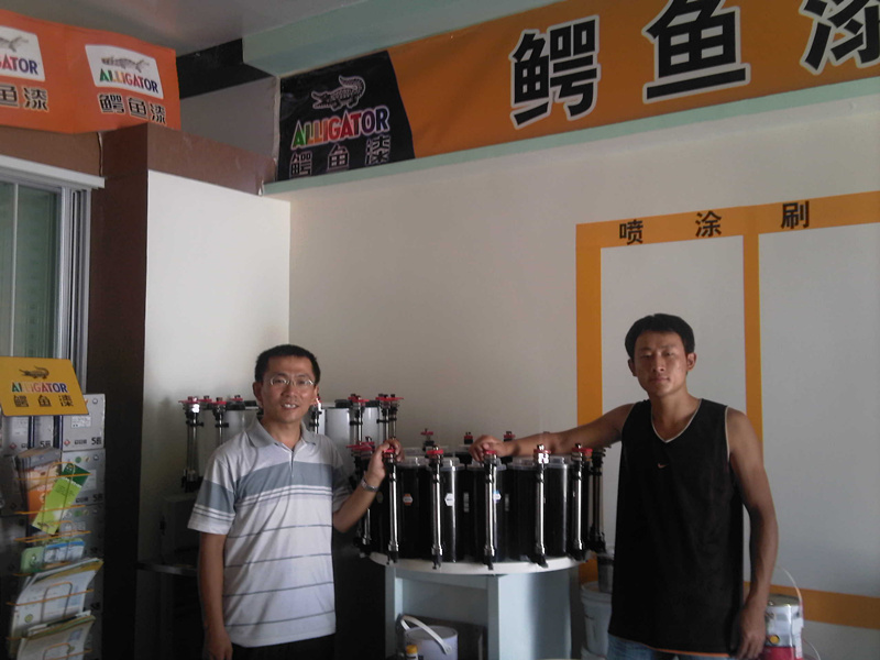 乳膠漆全自(zì)動調色機廠(chǎng)家 乳膠漆(qī)全自動調色機廠家