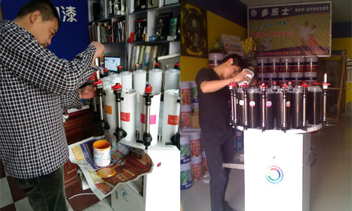 油漆（qī）調色方法